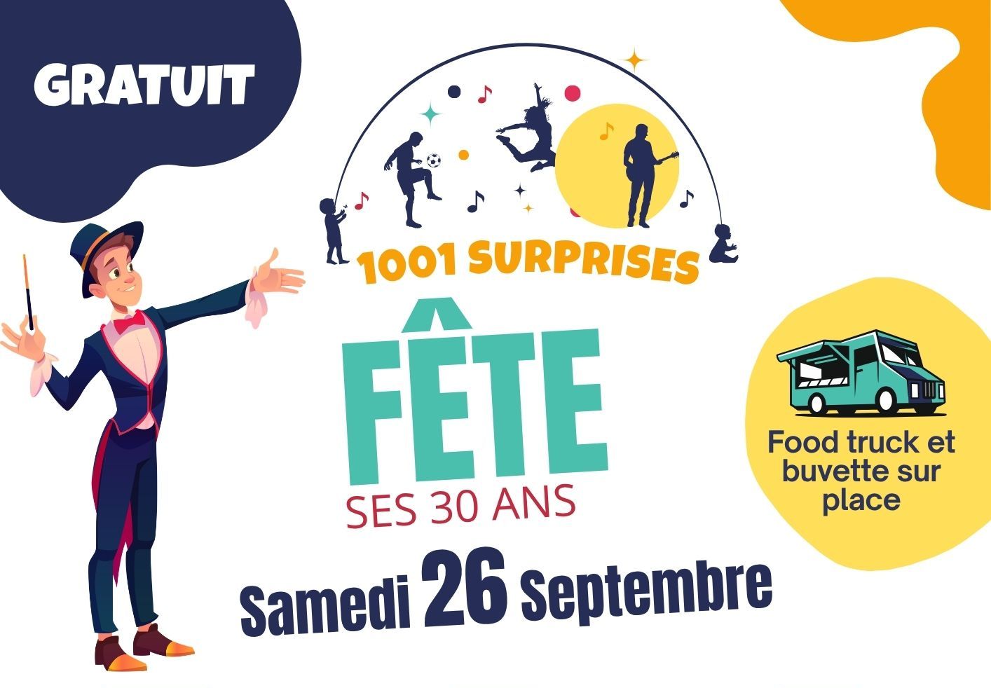 1001 surprises fête ses 30ans le samedi 26 septembre !